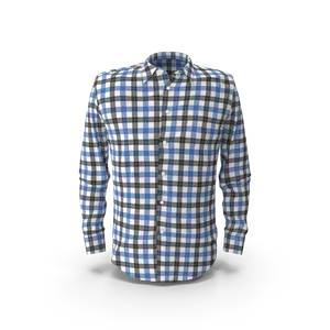 Blue & Black Check Shirt 71 thumbnail