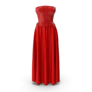 Corset Leather With Skirt 166 thumbnail