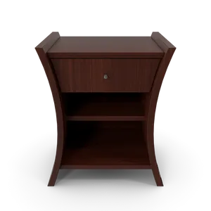 Bedside Table African Cherry thumbnail